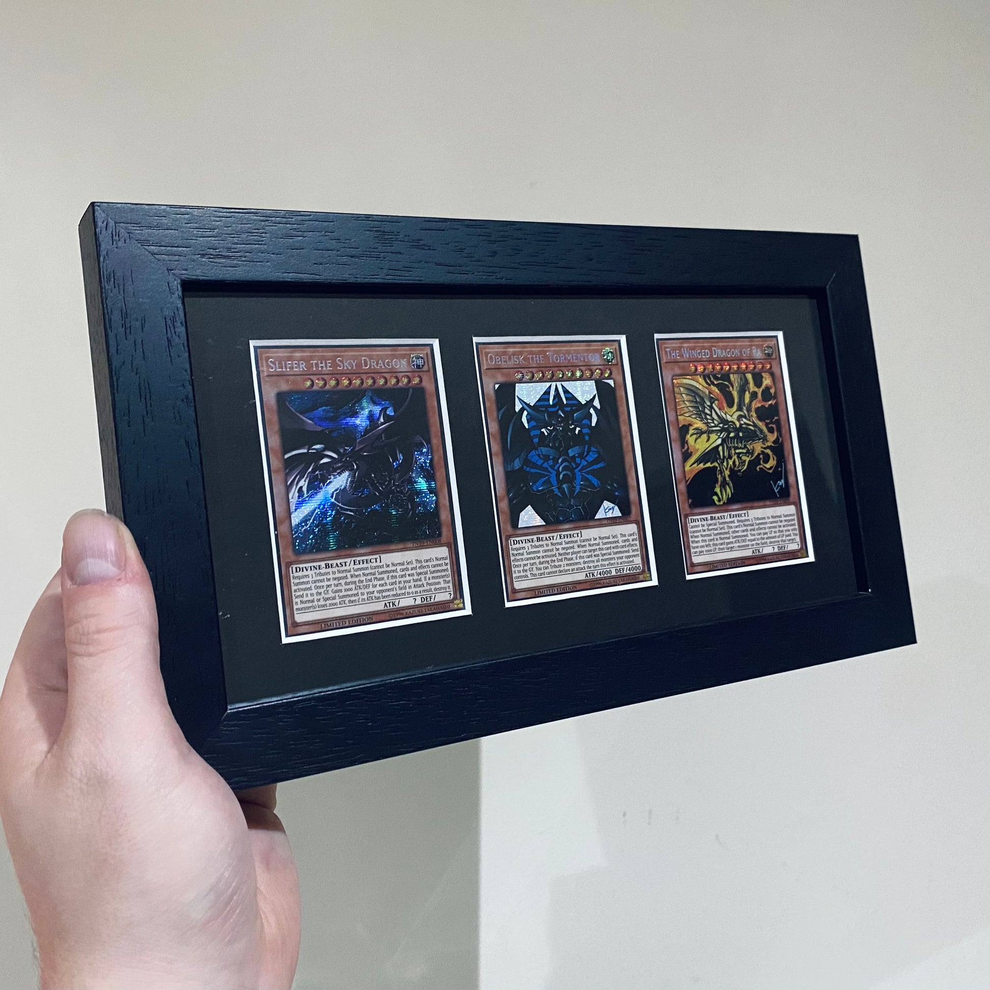 Yu-Gi-Oh! God Cards Framed Display MomentoBrand Yu-Gi-Oh! God Cards Framed Display MomentoBrand