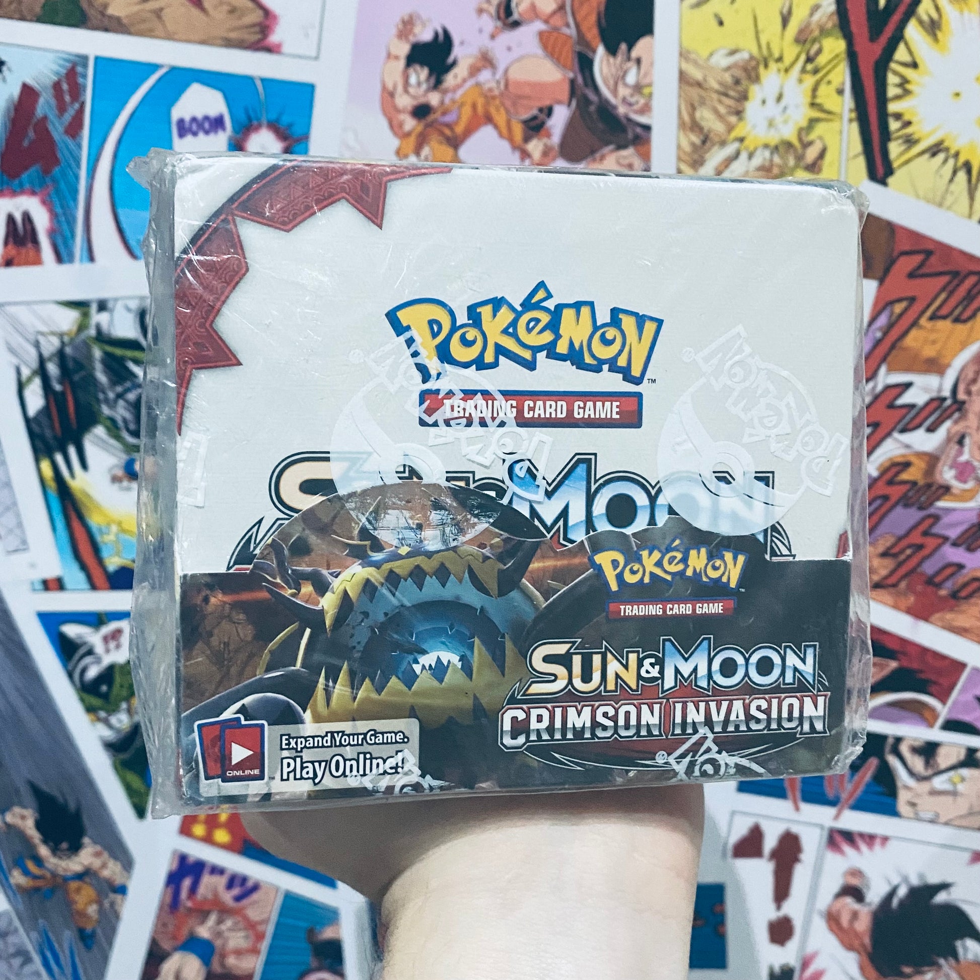 Pokemon Sun & Moon Crimson Invasion Booster Box SM04 Pokemon Sun & Moon Crimson Invasion Booster Box SM04