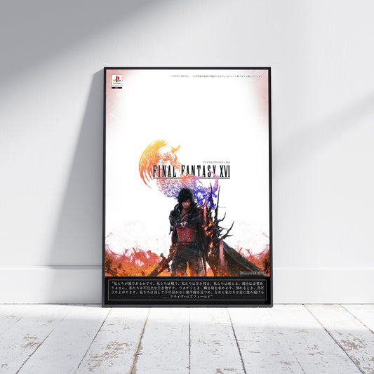 Final Fantasy XVI Poster Print - Frame Options