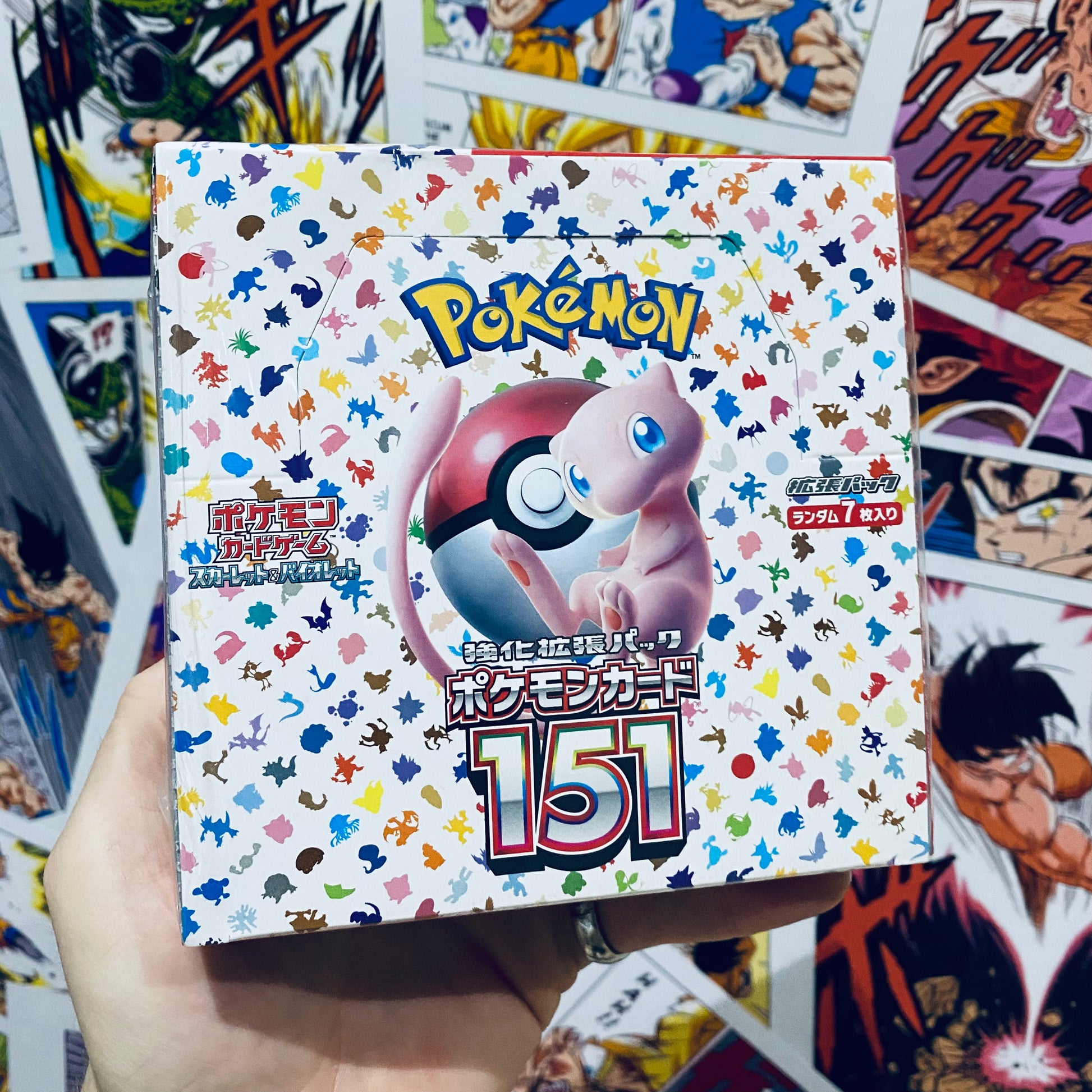Pokemon 151 SV2a Japanese Booster Box Pokemon 151 SV2a Japanese Booster Box