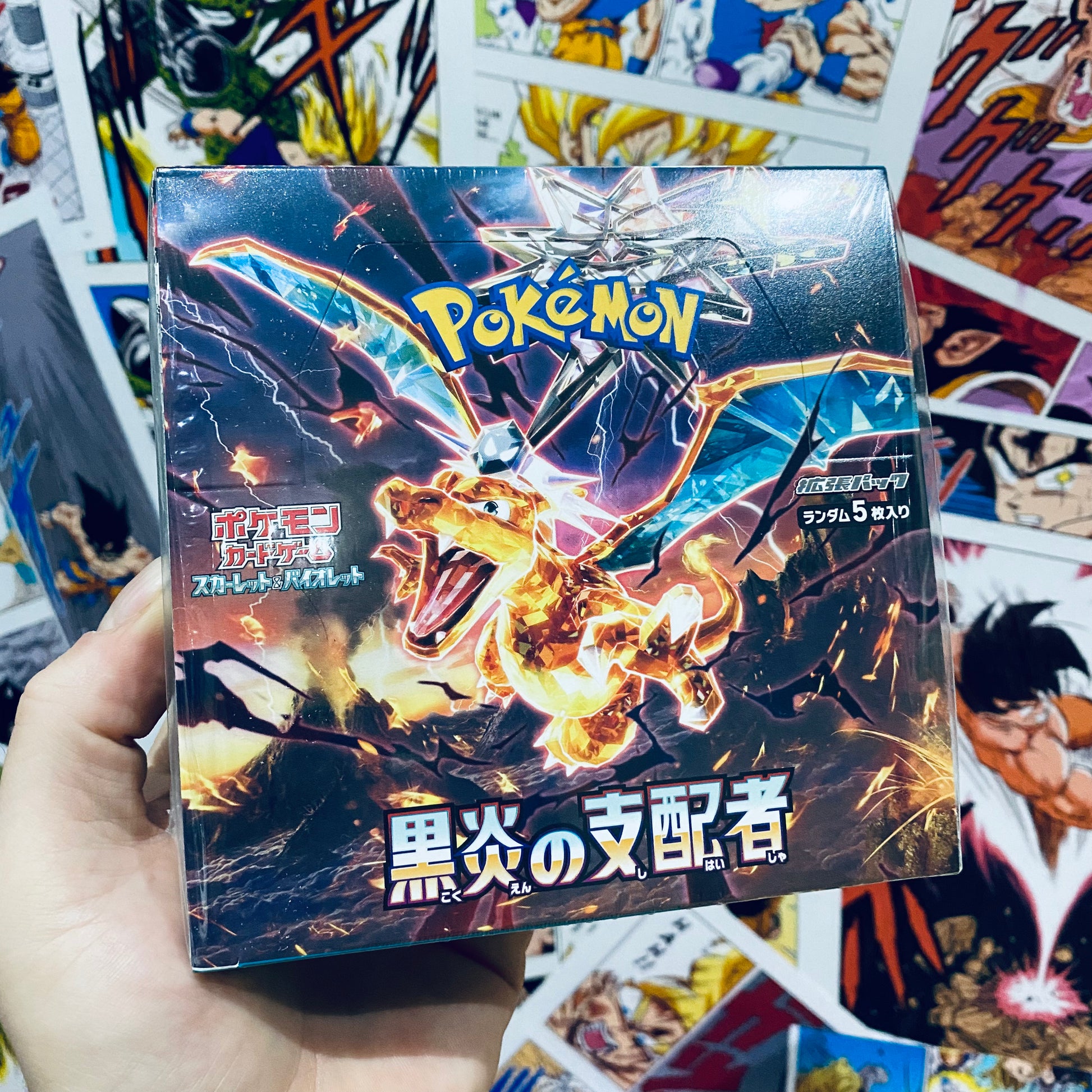 Pokemon Ruler of the Black Flame SV3 Japanese Booster Box Pokemon Ruler of the Black Flame SV3 Japanese Booster Box
