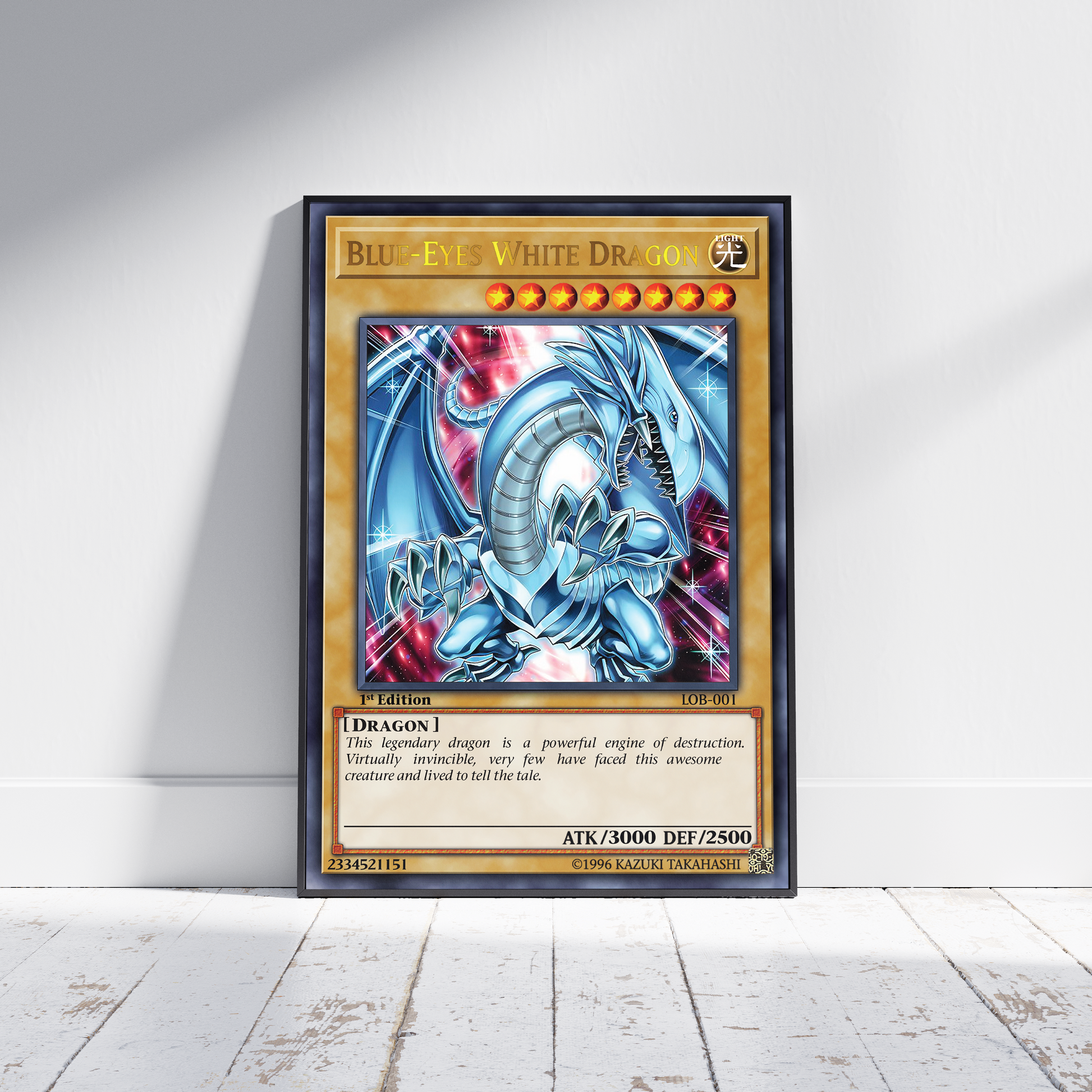 Yu-Gi-Oh! 1st Edition Blue Eyes White Dragon (Legend of Blue Eyes) Pos MomentoBrand Yu-Gi-Oh! 1st Edition Blue Eyes White Dragon (Legend of Blue Eyes) Pos MomentoBrand