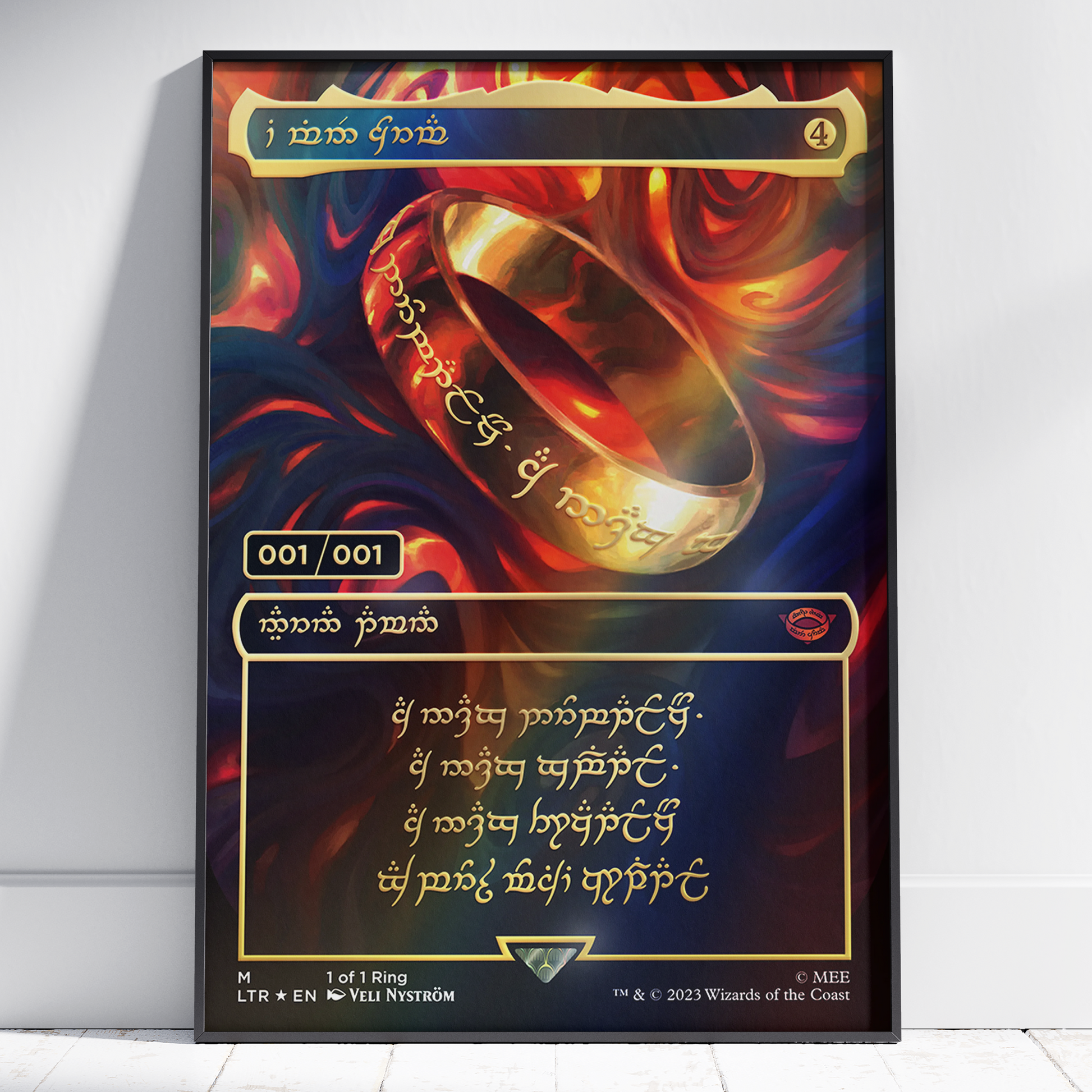 Magic: The Gathering Lord of the Rings 1 of 1 Poster Print MomentoBrand Magic: The Gathering Lord of the Rings 1 of 1 Poster Print MomentoBrand