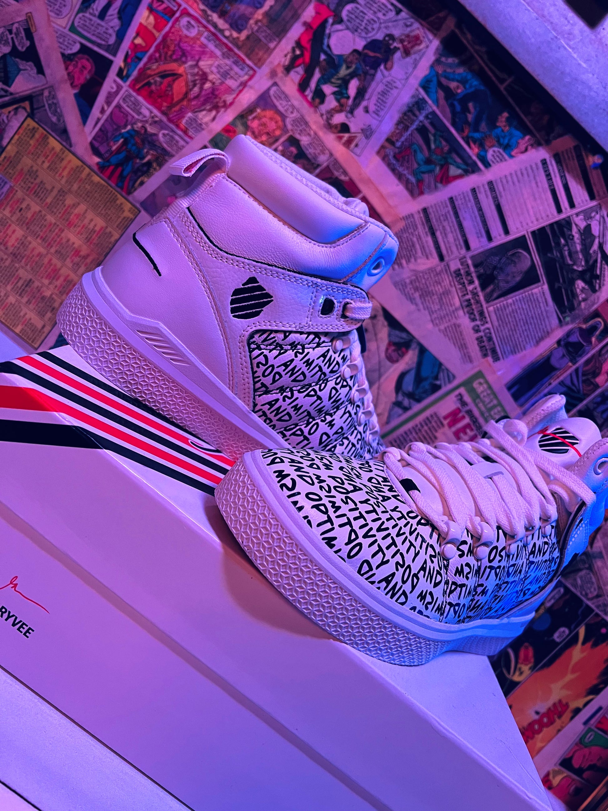 Positivity Kswiss Gary Shoes Sneakers Mens Gary Vee Mid Gary Vee